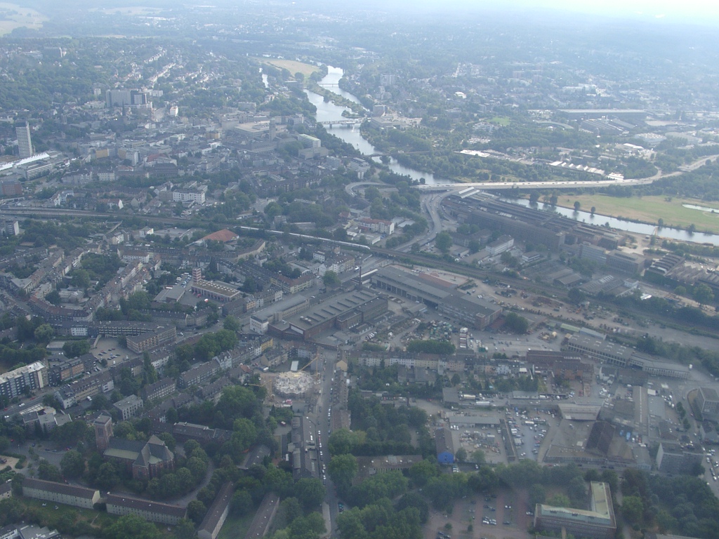 Luftaufnahme MÃ¼lheim an der Ruhr

